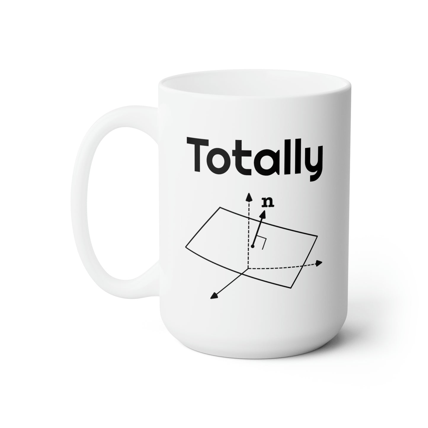 Totally Normal Ceramic Mug 15oz