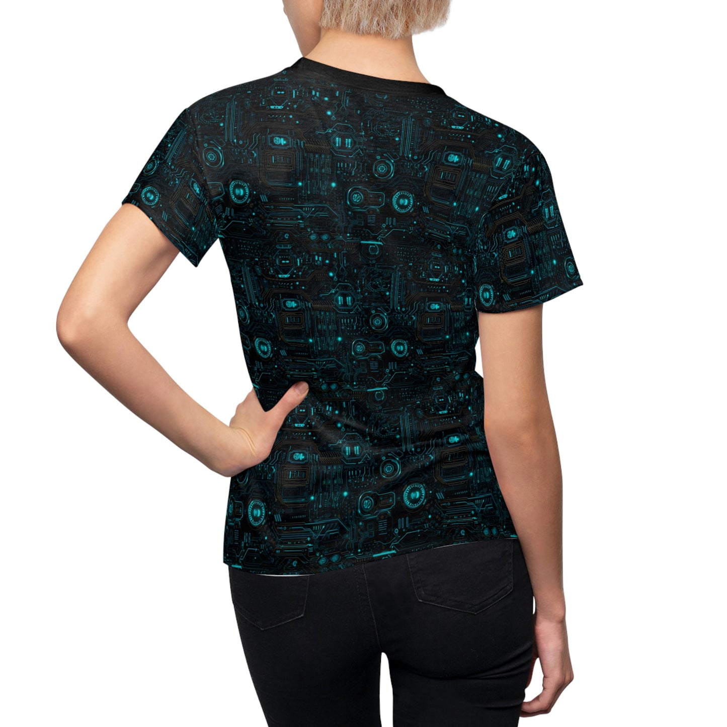 Wired for the Future Fitted T-Shirt