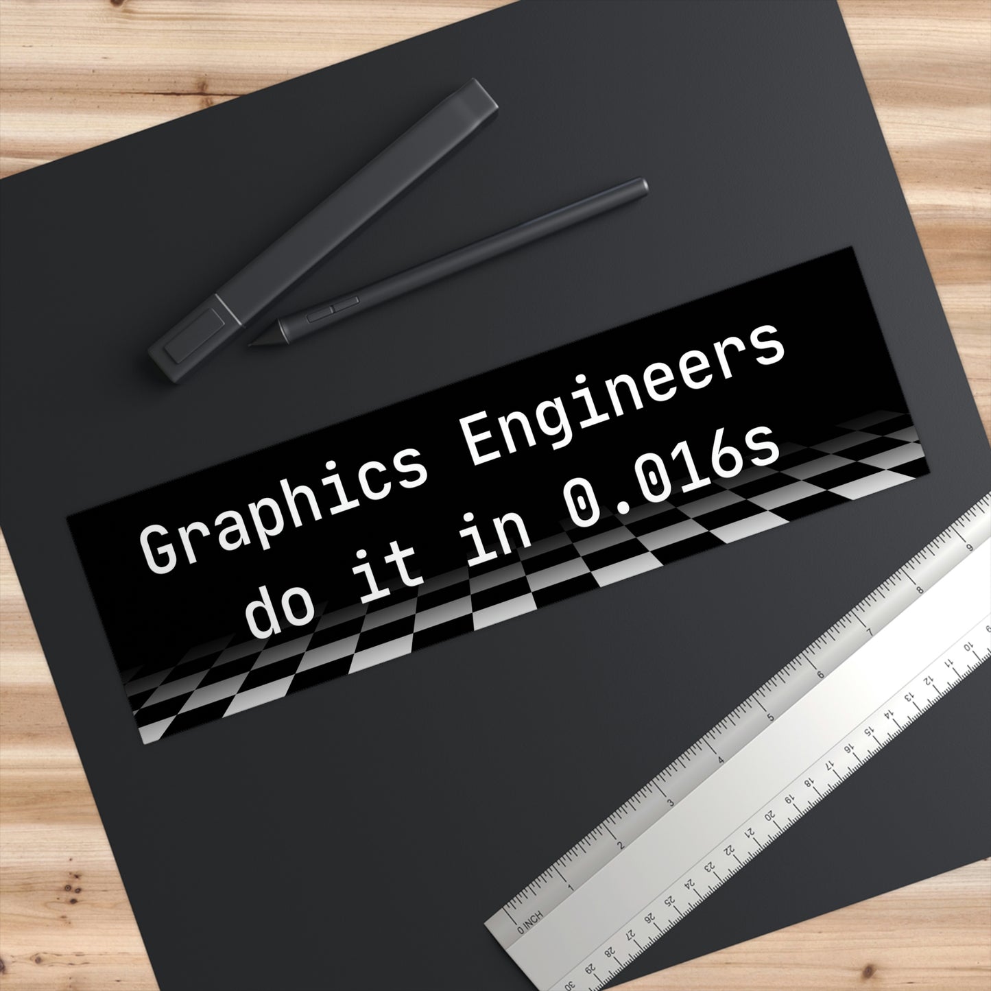 Graphics Engineer Speed Bumper Stickers
